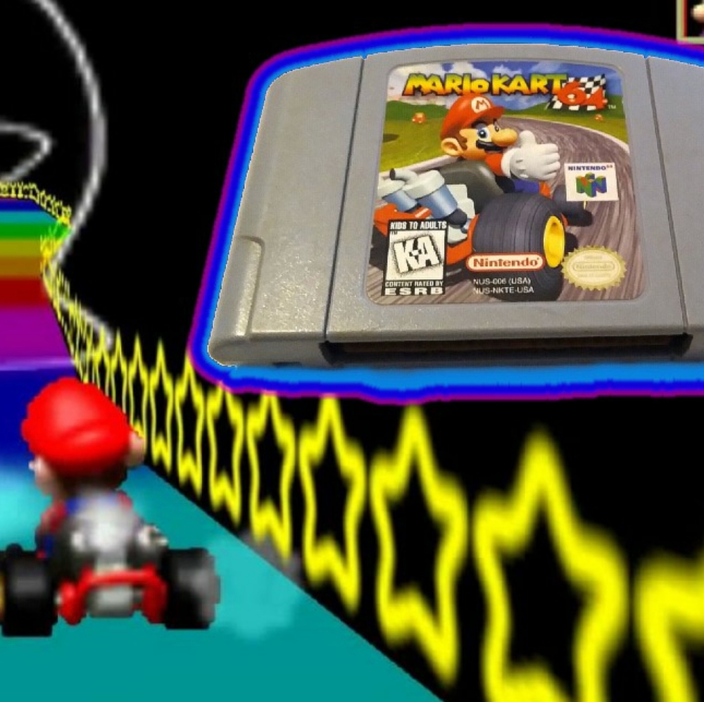 Original N64 Mario Kart, cart only.